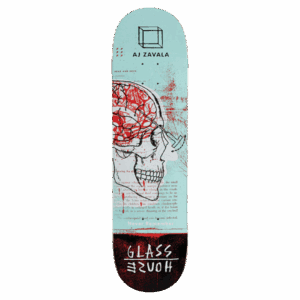 GLASS HOUSE ZAVALA LOBOTOMY DECK 8.25x31.75