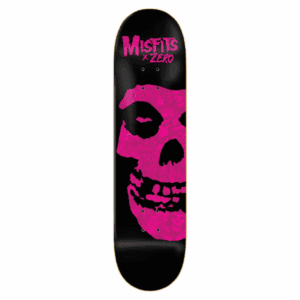 ZERO MISFITS COLLAGE-NEON PINK DECK 8.25x31.9