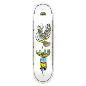 REAL SYNTHETIC PEACE DECK 8.25x32