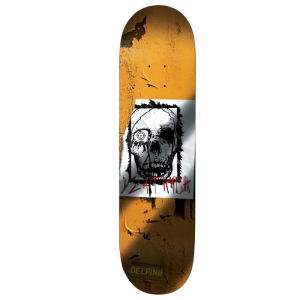 DEATHWISH PEDRO DELFINO TORN DECK 8.25x31.5